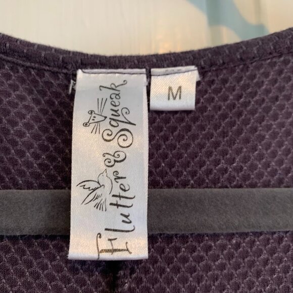 Flutter Sqeak Dress - purple sleeveless size M - Picture 4 of 7